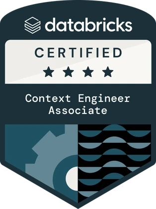 Databricks Context Engineer Associate certification badge